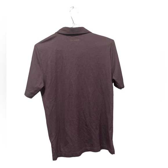 Travis Mathew Men's Size Small Purple Short Sleeve Golf Polo‎ Shirt Logo EUC - Picture 5 of 5